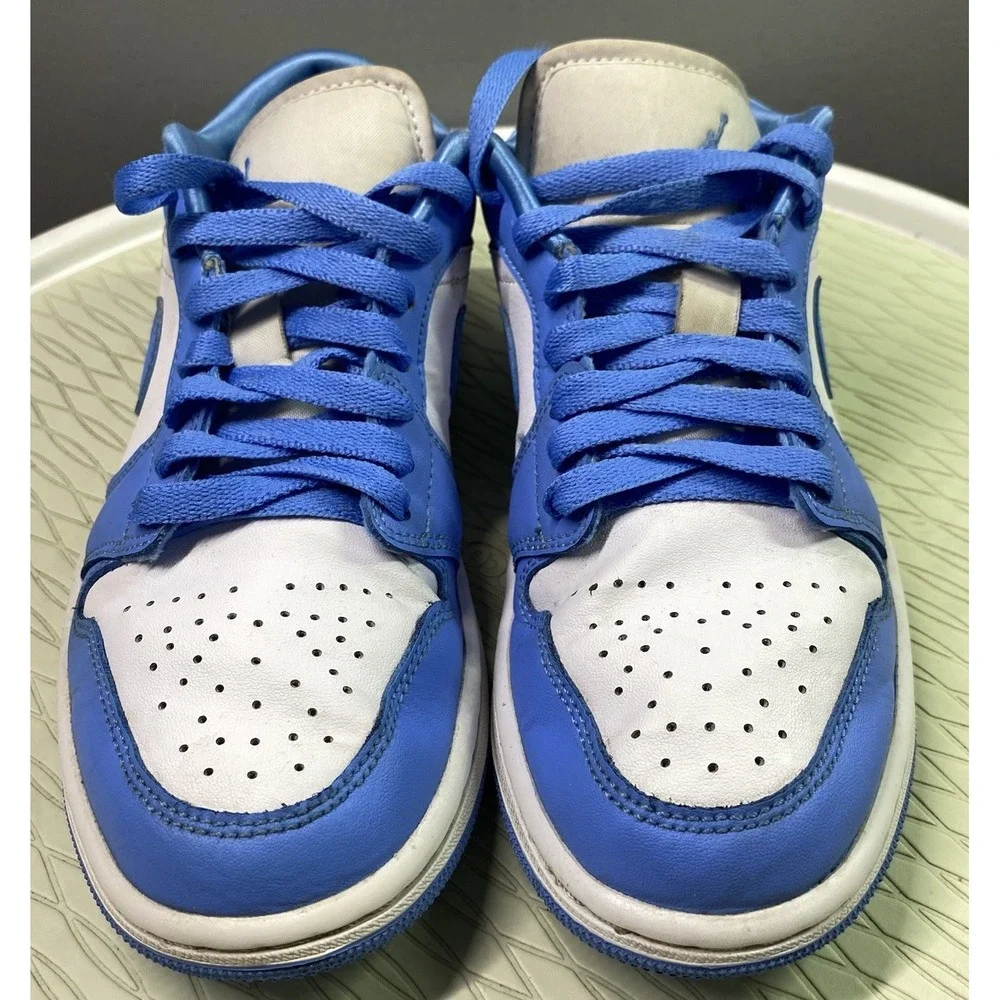 Air Jordan 1 Low UNC 2024‎ Women's University Blue Sneakers Low Tops Sz.7 US